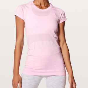 Pink Swiftly Tech Lululemon Shirt